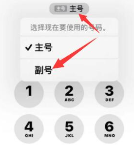 iphone 14 Pro Max打电话切换主副卡方法介绍