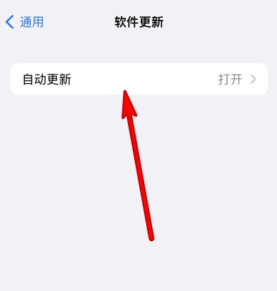iPhone 14 Pro系统自动更新关闭方法介绍